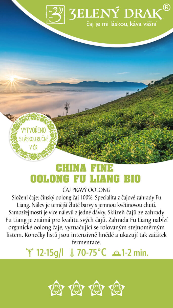 CHINA FINE OOLONG FU LIANG BIO • oolong čaj - Obrázek 2