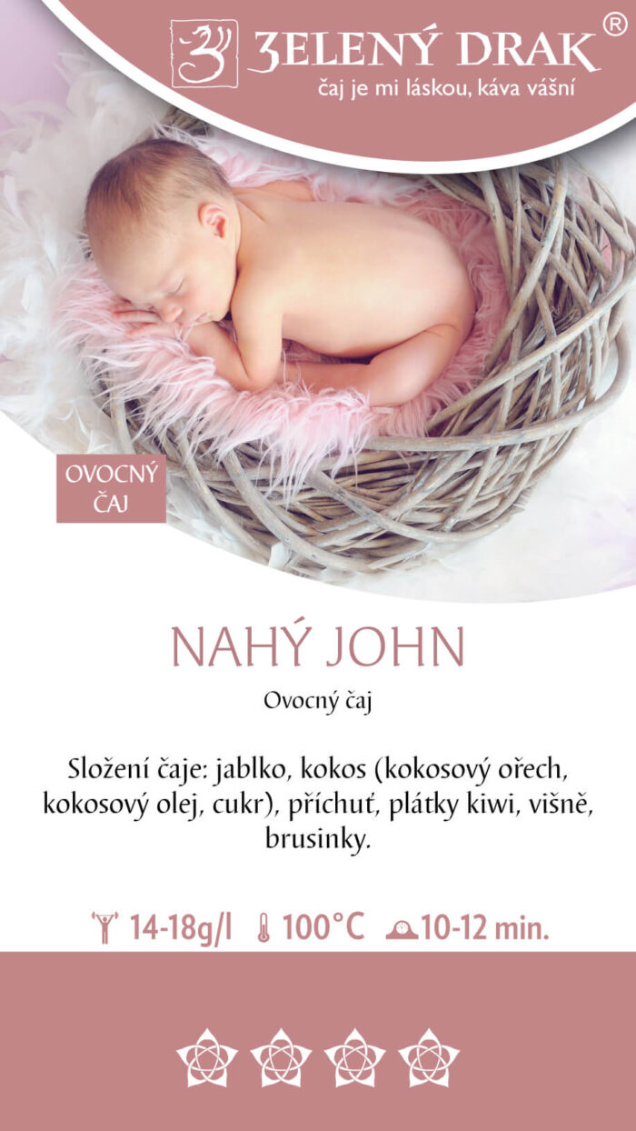 NAHÝ JOHN • ovocný čaj - Obrázek 2