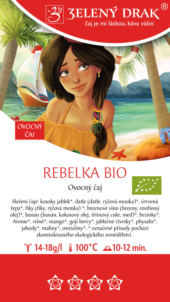 REBELKA BIO • ovocný čaj - Obrázek 2